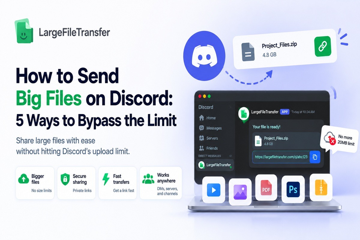 How to Send Big Files on Discord: 5 Ways to Bypass the Limit ...