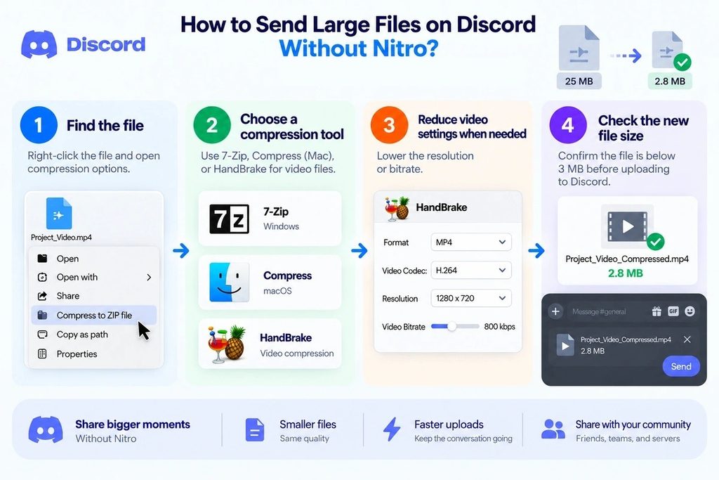 How to Send Big Files on Discord: 5 Ways to Bypass the Limit ...